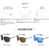 Solglasögon Classic Sports Rimless Män Kvinnor Man Körning Golf Rektangel Ultralight Frame Sun Glasses UV400 DE Sol