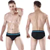 4 unids / lote hombres ropa interior sexy ropa interior hombres calzoncillos para hombre calzoncillos gay calzoncillos resbaladizos hombre resbalón cueca pene 210707