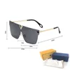 Hochwertige Damen-Sonnenbrille, luxuriöse Herren-Sonnenbrille, UV-Schutz, Herren-Designer-Brille, Farbverlauf, Metallscharnier, 422, modische Damenbrille mit Originalverpackung