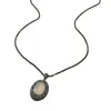 Chaînes Design Collier De Mode Cat's Eye Gem Bijoux Charme Long Chandail Pendentif Pour Femmes Accessoires Cadeau