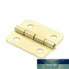 10Pcs Cerniere per porte dell'armadio da cucina Accessori per mobili 4 fori Cerniere per cassetti in oro per contenitori di gioielli Accessori per mobili 18x16mm