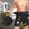 Erkek Vücut Şekillendirici Sıkıştırma Şort Bel Trainer Karın Kontrol Zayıflama Shapewear Modelleme Kuşak Anti Chafing Boxer İç Giyim