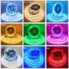 Streifen 5M RGB LED Streifen Licht 12V 5054 Flexible Band Band 60 120 Seil Wasserdichte Streifen Diode für Decor204J