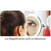 Handy Design Makeup Mirror 360 Degree Rotation 10X Folding Magnifying Decorative Rotating Wall with LED Light Y200114