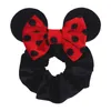 36 color halloween Christmas Cartoon sequined Mouse Ears Headband Big Bow Headbands Headwrap Fabric Elastic Bowknot baby wide6324647