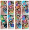 Lernspielzeug für Kinder Großhandel Fingerneuheitsspielzeug Mischfarbe 9,5 cm Kunststoff-Finger-Skateboard DHL