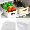 Cosmetic Storage Boxes Desktop Sundries Arrange Box Snack Fruit Plastic Baskets Bathroom Kitchen Tableware Organization Supplies BH5612 WLY