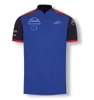 F1 T-shirt manches courtes polo de course 2022 décontracté respirant séchage rapide haut équipe revers T-shirt personnalisation