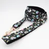 Black Horse Dog Collar and Leash Set With Bow Tie For Big Small Cotton Fabric Metal Buckle Y200515