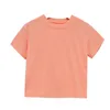 Sommer Ankunft Mädchen Mode Baumwolle Tops Kinder Koreanisches Design T-shirt Mädchen Kleidung 210528