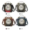 Vente en gros femmes nouveauté sac horloge forme téléphone sac à main Vintage bandoulière Messenger pochette Cool cadeau article