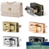 Metal Bee Shaperectangle Turn Lock Clasp Retro Handväska Purse Buckle Bag Clasp Hårdvara för läderhantverk Bag Diy Accessories Fact1519656