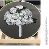 Other Arts And Crafts 3D Europe Bouquet Cross Stitch Kit With Embroidery Hoop Holding Flowers Bordado Iniciante Wedding Decoration3155