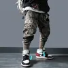 11 BYBBs mörka avtagbara multi-pocket lastbyxor män harajuku hip hop streetwear joggers man elastiska midja sweatpants techwear t200219