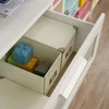 Yeni Moda Ev Kağıt Saklama Kutusu Renk Kaplı Katlanabilir Ofis Kitaplık Bitirme Yatak Odası Giyim Ayakkabı Kutusu Çekmece Organizatör 210315