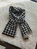 Модные дамы Кашемирский шарф, классическая печатающая зима утолщенная теплая шаль, многоцветный универсальный длинный шарф 200 * 65см