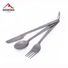 Widesea Spoon Fork Knife Set 50G Camping Stoviglie Ultralight Travel Tourist Outdoor Cookware Gear Equipment 211224