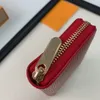 Kostenloser Versand Echtes Leder Geldbörsen cx#51 Frauen Männer Mode Mini-Kartenhalter Brieftaschen mit Box Taschen Heißer Verkauf 11 cm