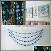 Party Decoration Event & Supplies Festive Home Garden Wall Hangings Props Creative Star Card Paper Wedding Garland Handmade Children Room 41