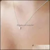 Chokers kettingen hangers sieradenshiny zirkoon onzichtbare transparante dunne lijn eenvoudige choker ketting vrouwen sieraden collana kolye Bijoux c