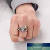 Vintage Gothic Wolf Kopf Ring MenHead Schädel Spinne Adler Löwe Drache Kreuz Schlange Männer Ring Punk Schmuck Ball Geschenk