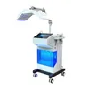 8 W 1 Hydra Dermabrazja Diament Dermabrazja Oxygen Jet Peel Skóra Scrubber Bio Face Lift Ultrasound Maszyna z 7 kolorami PDT LED Light