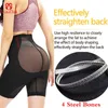 GUUDIA High Waist Shaper Shorts Tummy Control Panties Waist Trainer Body Shaper Corsets Shapewear Mesh Sexy Slimming Shapers 211112