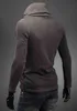 Zogaa Brand Mens Pullovers Solid Color Thin Wool Sweater Turtleneck Plus Size Men's Fashion Thermal Long Sleeve 211221