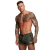 Estilo masculino solto casual calções de banho secagem rápida praia shorts roupa de banho esportes corrida