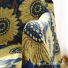 Filtar nordiska kasta filt soffa solros mönster resa för sängen vardagsrum tapestry mattan täcka sängkläder