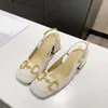 Sandali Moda tacchi alti bellissimi sandali da donna firmati scarpe da donna in pelle estiva piattaforma impermeabile tacco spesso elegante abito da damigella d'onore w J230525