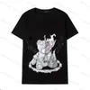 Europeu e americano high end street fashion mens camiseta 2021 impressão manga curta casal hip hop camiseta top qualidade pulôver canadá prad ganso jaqueta