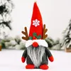Gnomes Décor De Noël Bois Créatif Ornements Nains Gnome Suédois De Noël Forêt Sans Visage Vieil Homme Cadeaux