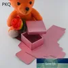 20 stks / partij rose goud kleur geschenk kartonnen doos met deksel, kleine bruiloft snoep / chocolaatjes verpakking dozen juweel box1 fabriek prijs expert ontwerp kwaliteit nieuwste stijl