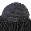 Syntetyczne peruki Luoyudu krótkie dreadlock włosy Ombre Bug Brown Twist 14 -Call Peruka dla czarnych kobiet/mężczyzny Wysokiej temperatury Kend22