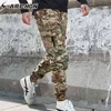 S.archon Kamuflaż Jogger Spodnie Mężczyźni Camo Stożkowe Spodnie Cargo Wodoodporne Spodnie Tactical Mężczyzna Casual Fashion Streetwear Spodnie H1223