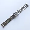 Rostfritt stål Original Watchband för L2 673 Herrband Steel Belt Butterfly Buckl204Q