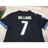 001 Villanova Wildcats Julian Williams # 7 véritable broderie complète College Jersey Taille S-4XL ou personnalisé n'importe quel nom ou numéro de maillot