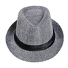Cloches Men Stro hoed linnen Zon Beschermende opvouwbare ademende casual cap voor zomer KS-