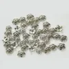 Alloy bottom support accessories diy handmade beaded spacer Tibetan silver flower receptacle DADWZ043 Spacers