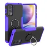 Hybride gevallen voor Tecno POVA 2 POP 5 LTE CAMON 17 18 18P 18T vonk 7 pro harde case armor houder stand zachte gel bescherming siliconen cover