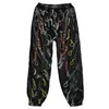 Casual Mäns Loose Straight Hip Hop Byxor Oversize Koreanska Streetwear Trousers Male KPOP Fashion Clothing