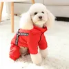 Hoopet cão roupas inverno aquecido animal de estimação cão jaqueta casaco cachorro chihuahua roupas para pequenos cães médios filhote de cachorro outfit 211007