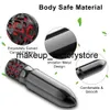 Massage 10 Modes G-Spot Mini Bullet Vibrators For Women Clitoris Stimulator Powerful USB Rechargeable Massager Sex Toys For Adults254H