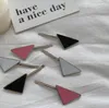 2021 Triangle V shape Letter Metal Hair Clip Hairband Comb Bobby Pin Barrette Hairpin Headdress Woman Fashion Hair Accessories