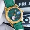 2021 Luxury Men039s Watch pusta powierzchnia moda luksusowy skórzany pasek wielokolorowy mechaniczny zegarek Wodoodporny szafir1702334