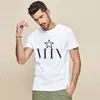 High quality T-shirt manufacturer sells Summer T-shirts Men's short-sleeved T-shirts Cheering fans print T-shirts Men's and women's Lovers