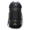 Weikani 60L 야외 배낭 대용량 스포츠 가방 방수 캠핑 여행 등산 가방 하이킹 배낭 비 커버