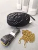 Hot sale High quality belt bag women's single shoulder bag leather handbag purse chain fashion messenger bag wallet