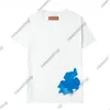 Ontwerpers heren t-shirts Dames klassieke wolk letterdruk T-shirt Parijs man Fashion Street luxe T-shirt met korte mouwen